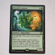 Magic: The Gathering Mutable Explorer Rare Creature Regular ECL 0186 English