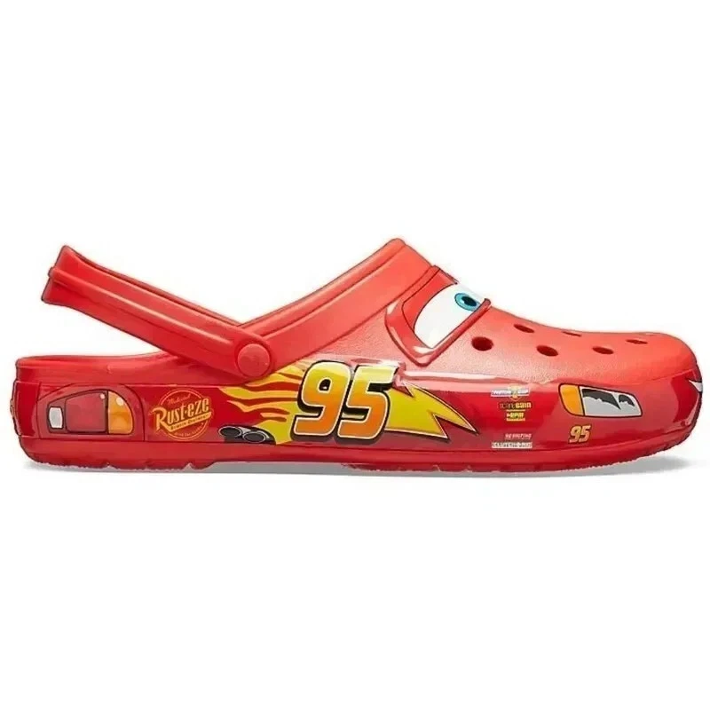 NEW Lightning McQueen Clog Adult Shoe Classic Disney No Light up - Image 2 of 3