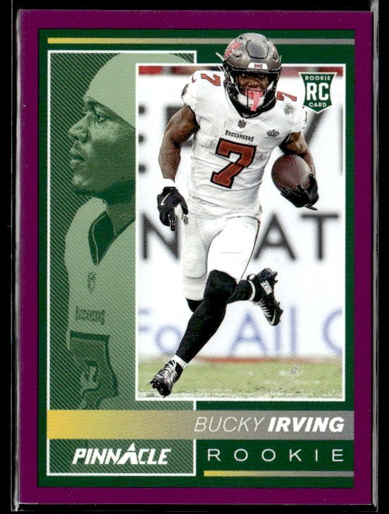 L20,680 - 2024 Panini Encore Purple #215 Bucky Irving /75