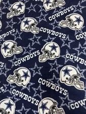 Dallas Cowboys NFL Fleece Fabric - 2 Yds