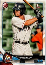 2018 Bowman #BP5 Aaron Knapp Prospects Blue #