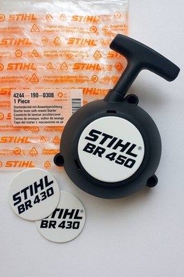 STIHL OEM Rewind Recoil Starter ASM 4244-190-0308 Br430 Br450 for  display picture 1