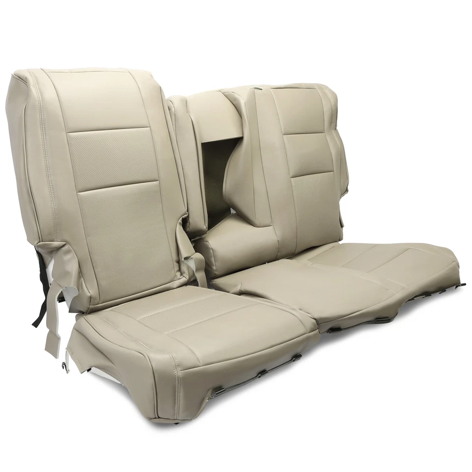 Cubierta de asiento beige para Jeep Grand Cherokee 2011 2012 2013 2014-2019 Foto 3 de 4