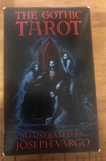 Gothic Tarot Card Deck Illustrated Joseph Vargo Monolith Graphics 2002 Dracula