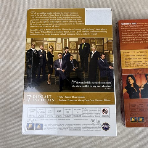 Boston Legal Complete Series ~ Season 1-3 ~ BRAND NEW DVD SETS - Picture 12 of 13