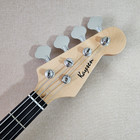 4 String Electric Bass Guitar Mahogany body Maple Fretboard Neck In Sunburst — photo 3