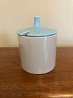 1950s Poole Pottery Twintone Sugar or Preserve Pot