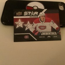 KAIDEN GUHLE RC 2022-23 UD Credentials 2nd Star of the Night Rookies #2