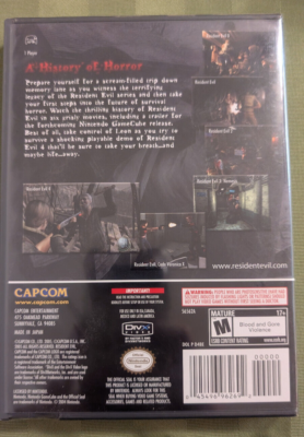 Resident Evil 4 PREVIEW - Demo Disc NEW - SEALED - Nintendo