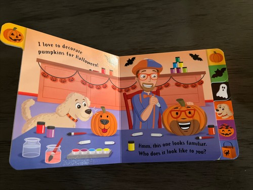 Board Books with Tabs Ser.: Blippi: Happy Halloween by Editors of Studio Fun... - Imagen 2 de 4