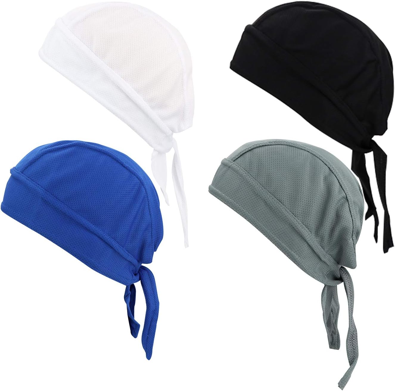 4 forros absorbentes para casco Do Rag Skull Cap