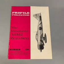Profile Publications WW2 WWII AIRCRAFT Magazines #129 Mitsubishi A6M2 Zero-Sen