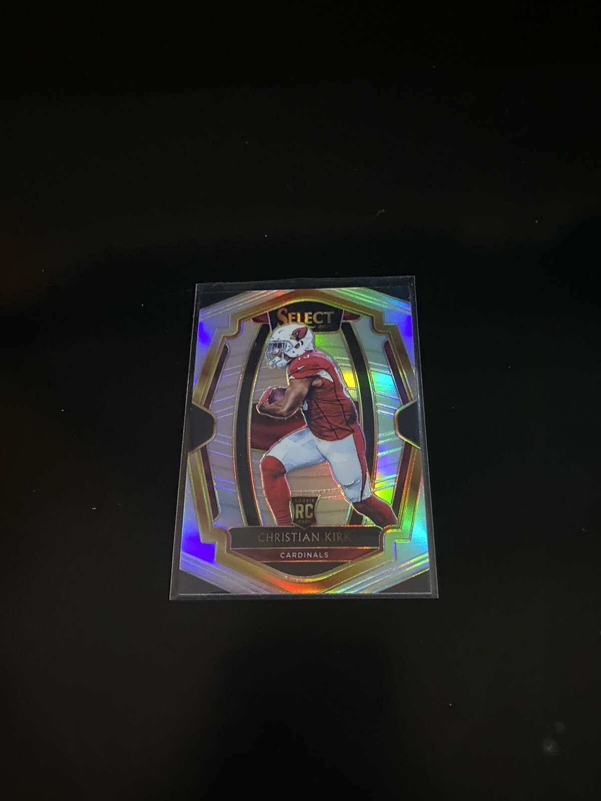 CHRISTIAN KIRK 2018 PANINI SELECT PREMIER LEVEL SP RC SILVER PRIZM #151