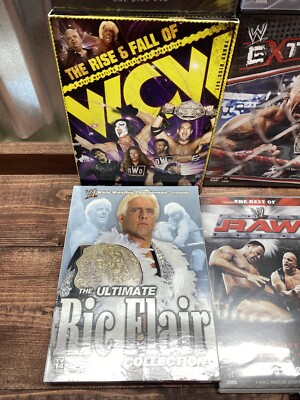 Wrestling DVD Lot of 13 - WWF, WCW - Box Sets - See Photos For