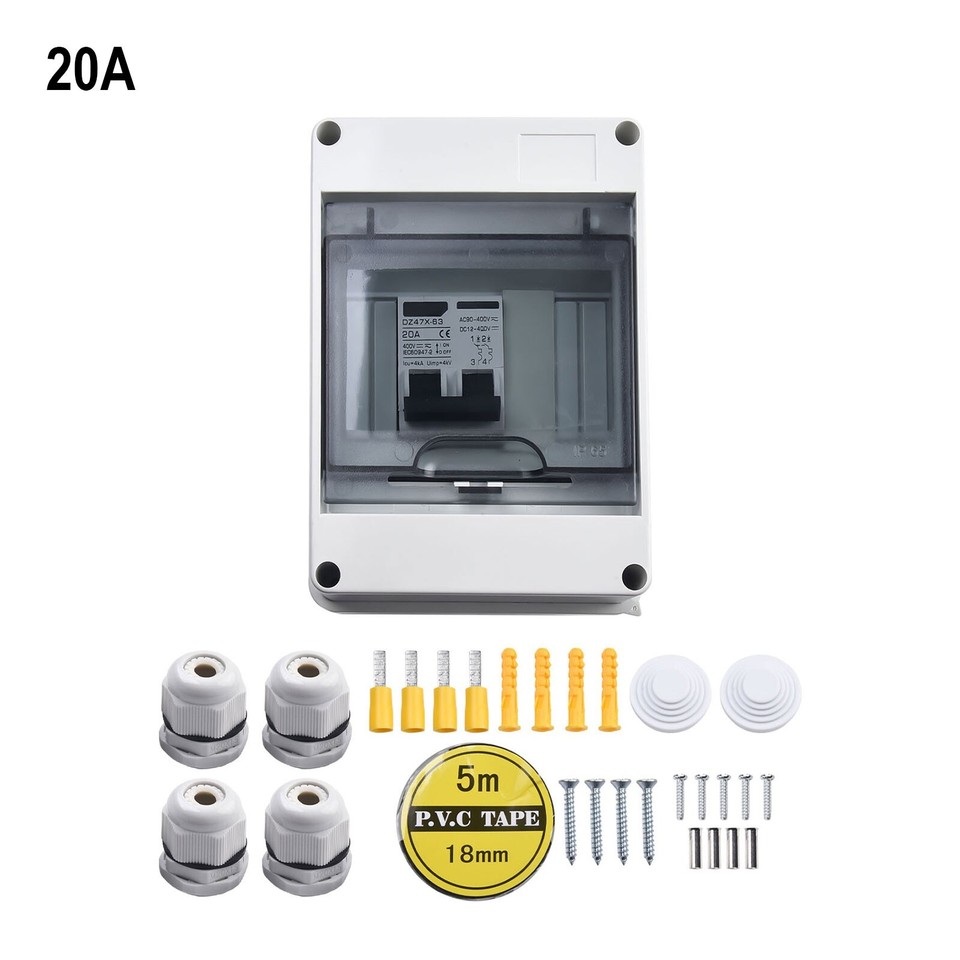 Circuit Breaker 6125A Circuit Breaker DC400V Disconnect Box Npole PV