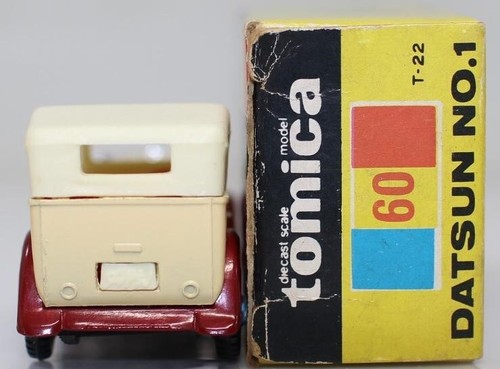 Tomica Black Box 60 Datsun Car No.1 1/49 Made in Japan - Bild 5 von 6