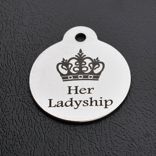 Laser Engraved Stainless Steel Dog Cat Pet ID Tag - Picture 12 of 17