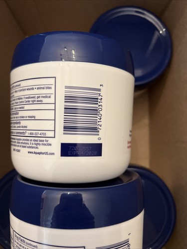 Aquaphor Advanced Therapy Healing Ointment14 Ounce Jar Ex Date 1/2028 12 Units - Picture 4 of 5