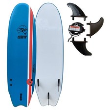 Surfboard - Soft Beginners Foamie 6ft for Kids Adults from Australian Board Co