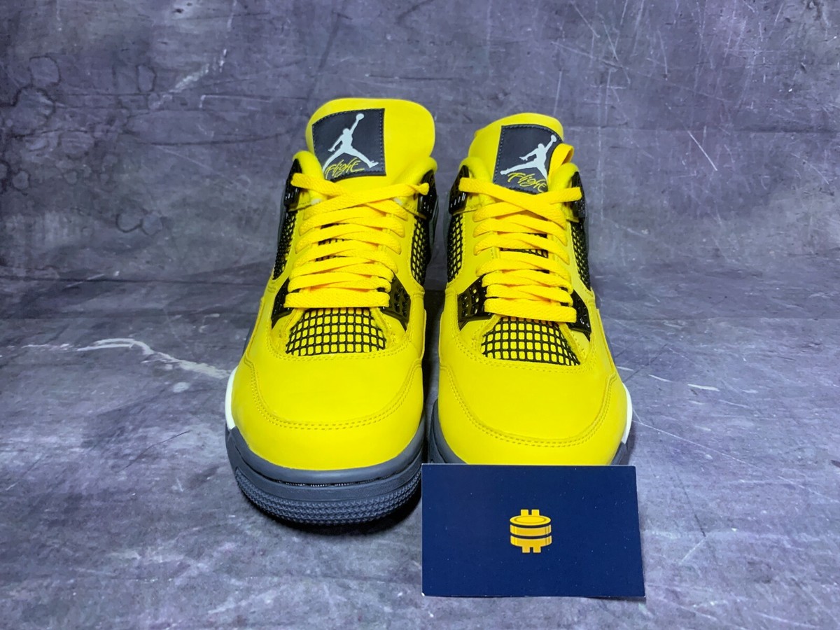 Size 4 - Jordan 4 Retro Mid Lightning for sale online | eBay