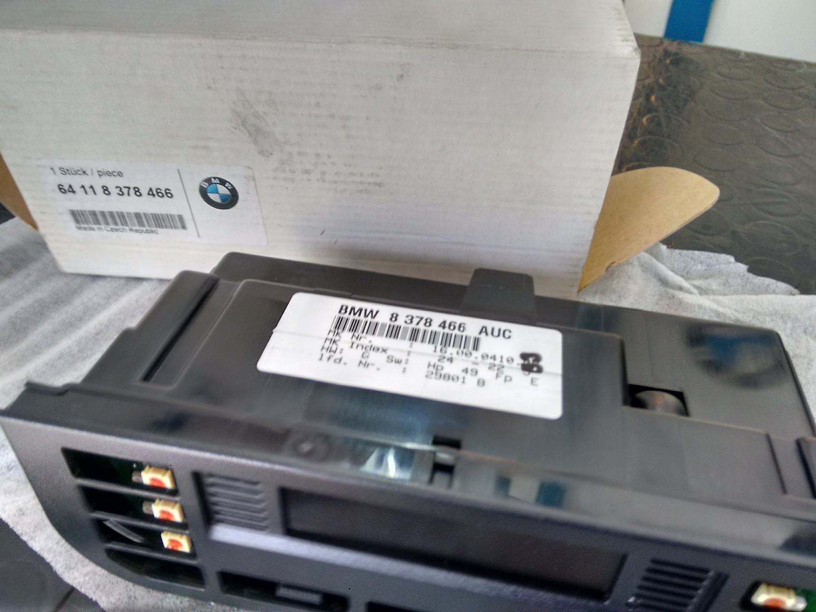 NEW GENUINE BMW E36 M3 320i 325i 328i HEATING CONTROL PANEL  