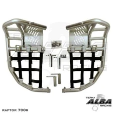 Raptor 700  Nerf Bars  Pro Peg  Heel Gaurds  Alba Racing blemish