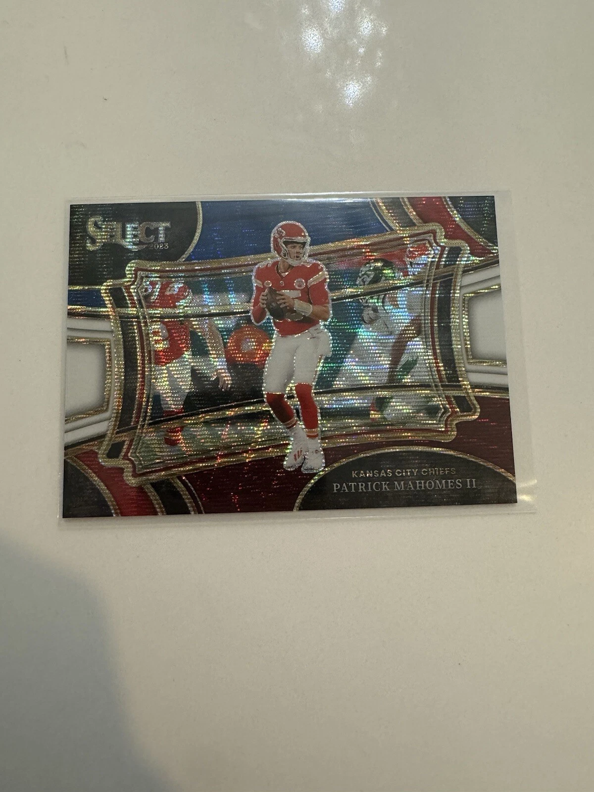 2023 Select Football Patrick Mahomes Field Level Tri-Color /75
