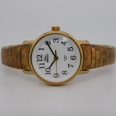 Timex Indiglo Three-Hand Quartz Analog Women's Watch Sz. 6'' New Battery