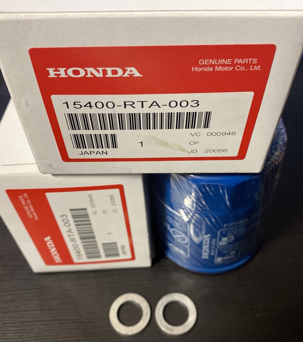 2 Honda Genuine Oil Filter Hondas/Acura Vehicles 15400-PLM-A02 Or