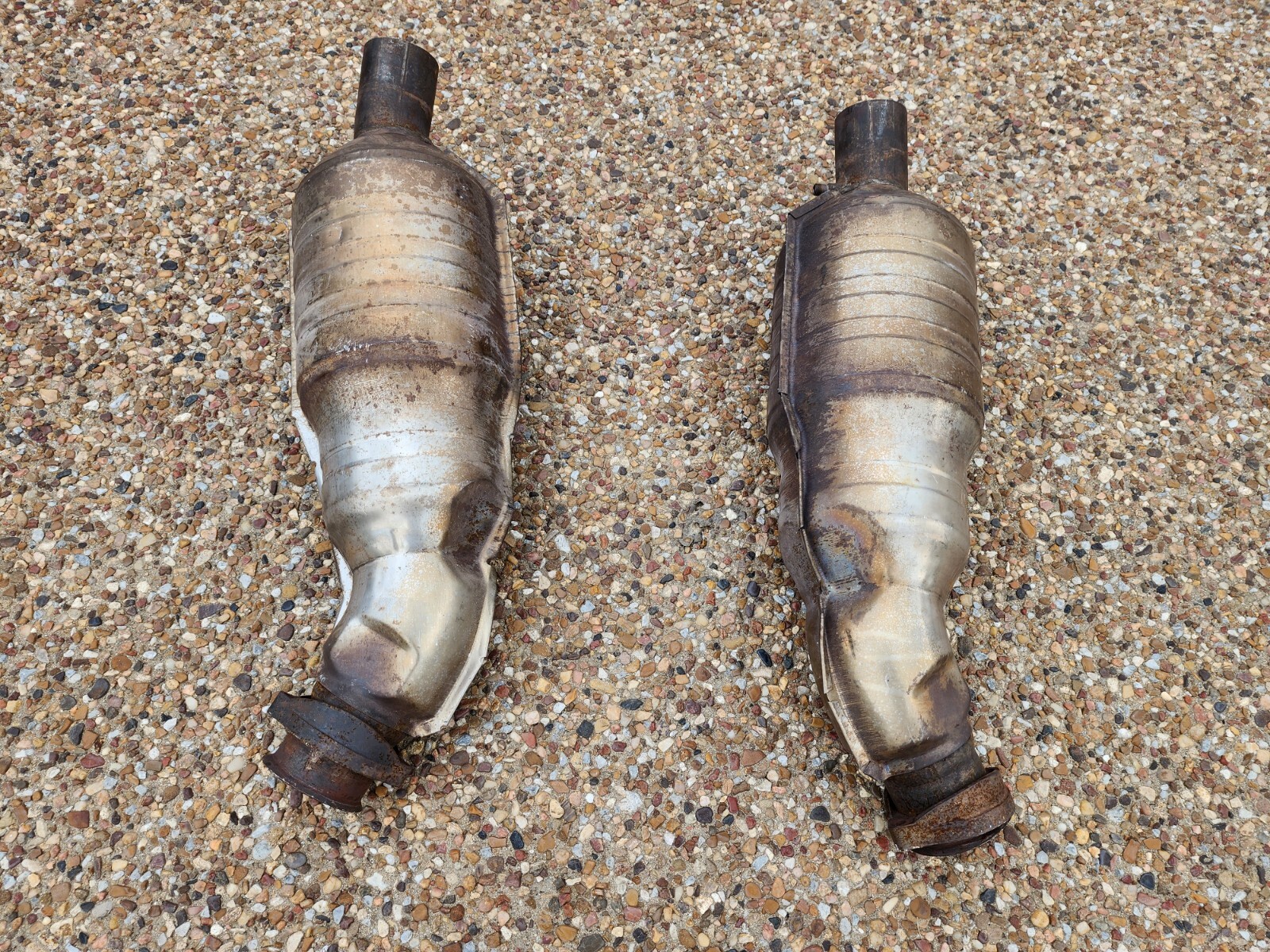 FERRARI 360 MODENA OEM FACTORY GENUINE ORIGINAL EXHAUST SYSTEM WITH PIPE TIPS