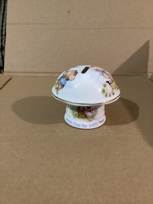 Norstock Fine Bone China, Picknickzeit für Teddybären, Pilz Spardose.