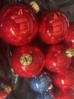 Assortment Vintage Christmas Ornaments Red, Blue, etc — photo 4