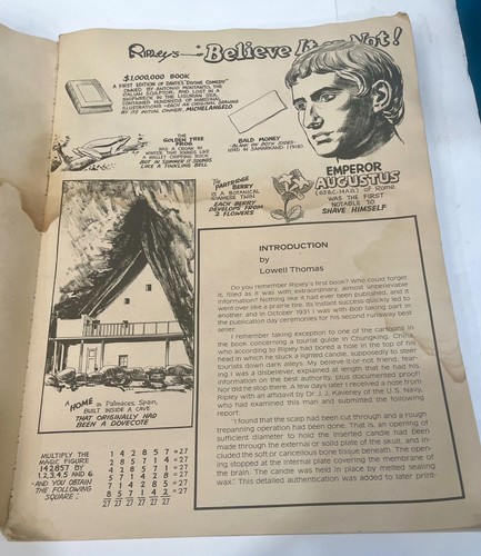 Ripley's Giant Book of Believe it or Not 1976 Vintage Collectible 1st Edition - Picture 6 of 7