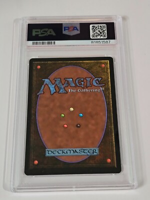 Library of Alexandria Arabian Nights PSA 7 Mtg Magic the