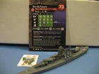 =Axis Allies War at Sea SURFACE ACTION Sho-Go Yamato 38/40 with card=