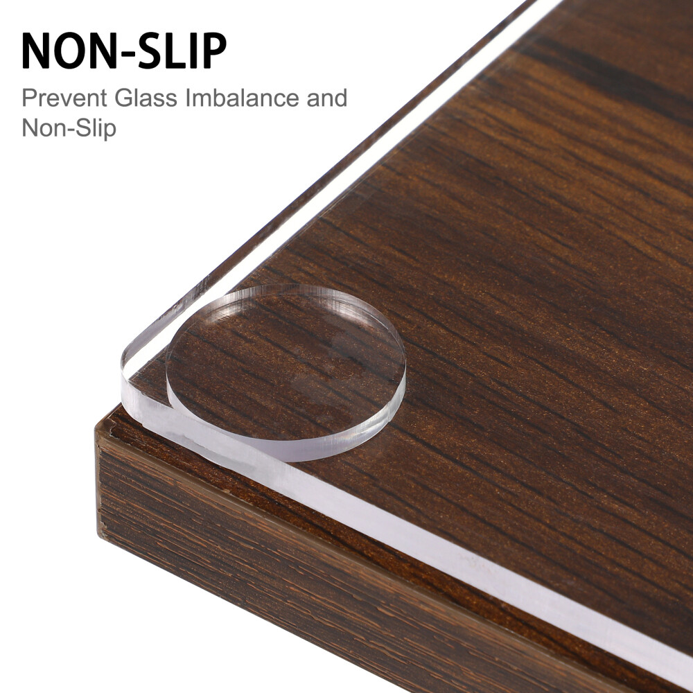 30 Pcs Round Picture Frame Bumpers Glass Suction Cup Gasket eBay