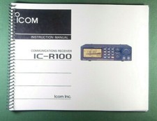Icom IC-R100 Instruction Manual - Premium Card Stock Covers & 32LB Paper!