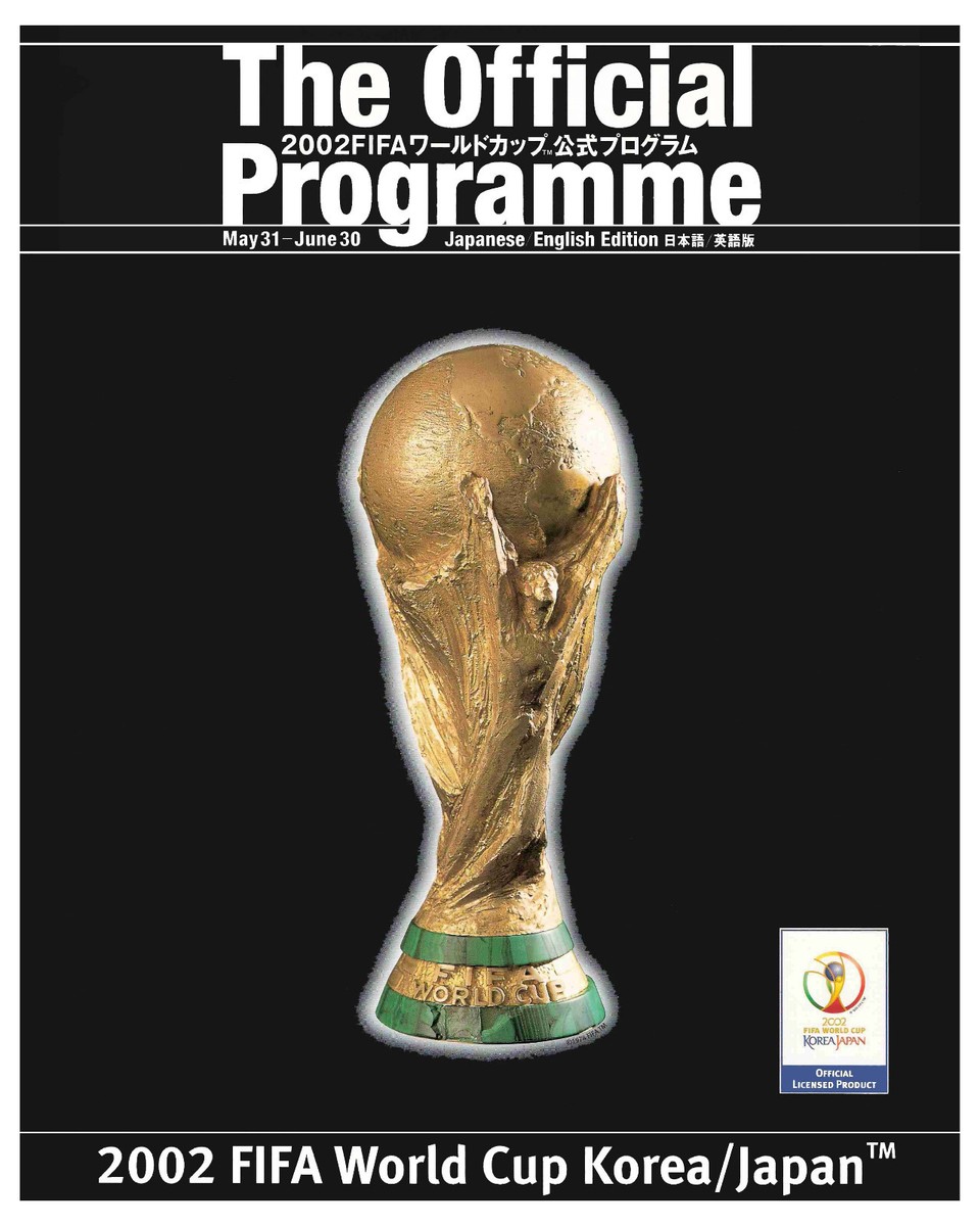 2002 Korea/Japan World Cup Poster of Tournament Program - 8x10 