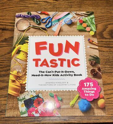 Funtastic: The Can't-Put-It-Down, Need-it-Now Activity Book by Country Living