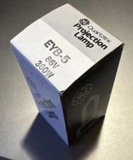 General Electric GE QuartzLine 86V 360W Projection EYB-5 Light Bulb NOS ~ L15