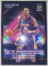 KOBE BRYANT 2018/19 PANINI OPTIC EXPRESS LANE PURPLE PRIZM REFRACTOR INSERT #5