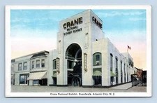 Crane National Exhibit Boardwalk Atlantic City New Jersey NJ UNP WB Postcard C17