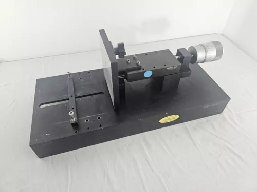 Parker Daedal Linear Modular Table Stage With Slide Mitutoyo 1" .0001 Guage