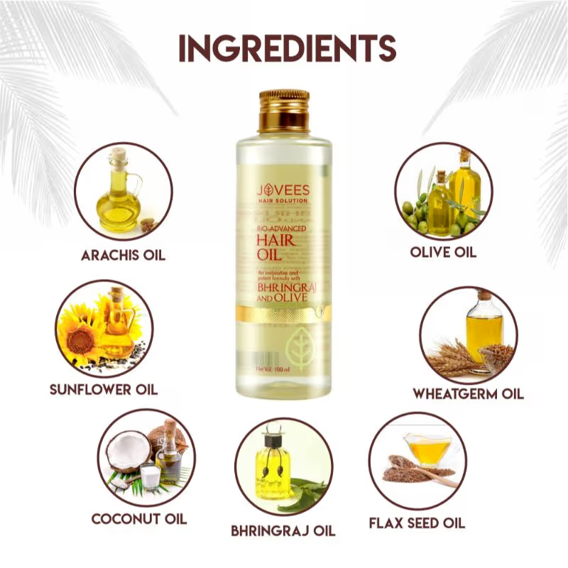 Jovees Bhringraj & Olive Hair Oil (100ml) eBay