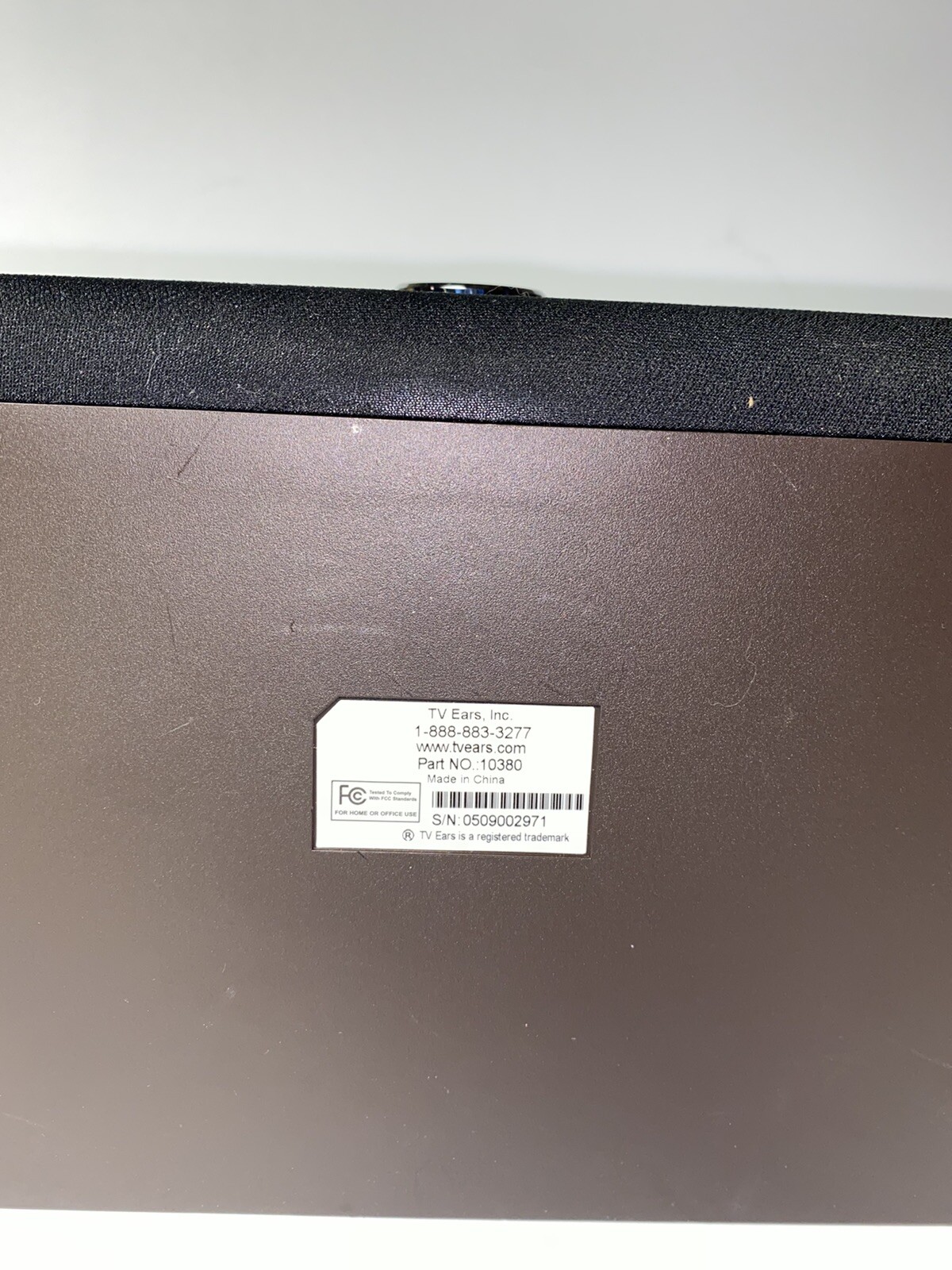 TV Ears 5.0 Dual Digital Speaker 10380 Tv Ears Transmitter