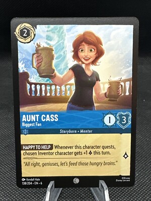 Aunt Cass - Biggest Fan 138/204 Azurite Sea Regular