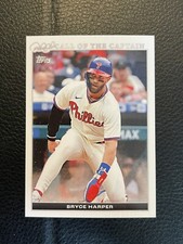 2022 Topps X Derek Jeter Call of the Captain Bryce Harper #21 Phillies