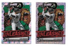 Lot of 2 2021 Donruss Unleashed  Silver and Vector  Luis Robert UNL13  White Sox