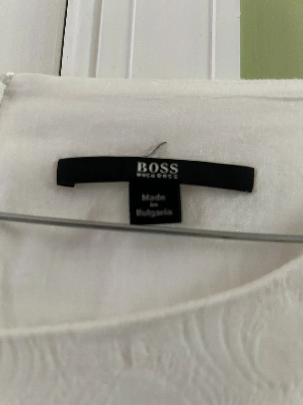 OFF WHITE Abito senza maniche bianco bianco sporco Hugo Boss taglia M