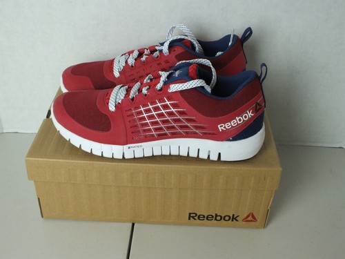 Reebok NHL Capitals ZQuick Men’s running shoes Size 7 2.0 Flow - Picture 2 of 7